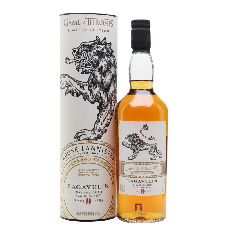 LAGAVULIN 9 YEARS HOUSE LANNISTER 70CL