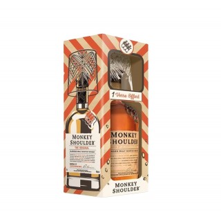 MONKEY SHOULDER + GLAS 70CL