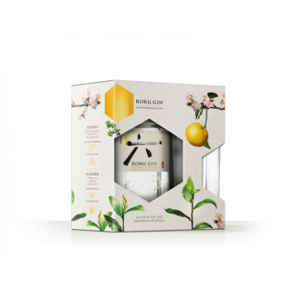 ROKU GIN GIFTPACK 70CL