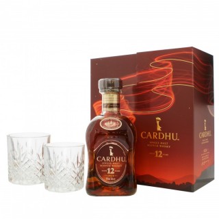 CARDHU 12 YEARS GIFTSET 70CL