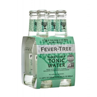 FEVER-TREE ELDERFLOWER 4X20CL