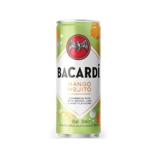 BACARDI MANGO MOJITO BLIK 25CL