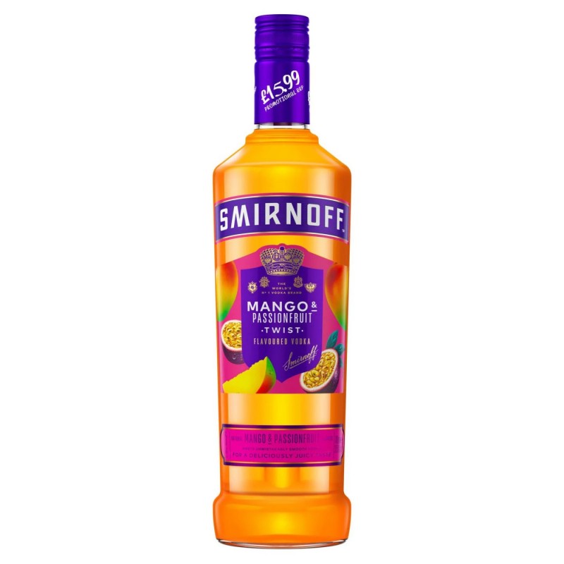 SMIRNOFF MANGO & PASSIONFRUIT 70CL