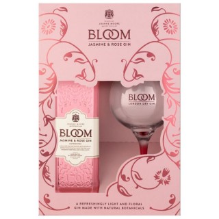 Bloom Jasmine & Rose Gin Giftpack 70cl
