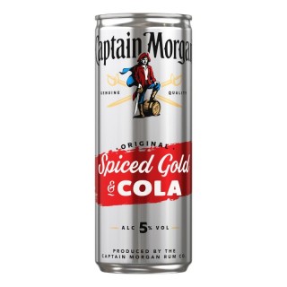 CAPTAIN MORGAN & COLA BLIK...