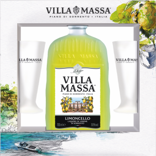 Villa Massa Limoncello Giftpack 70cl