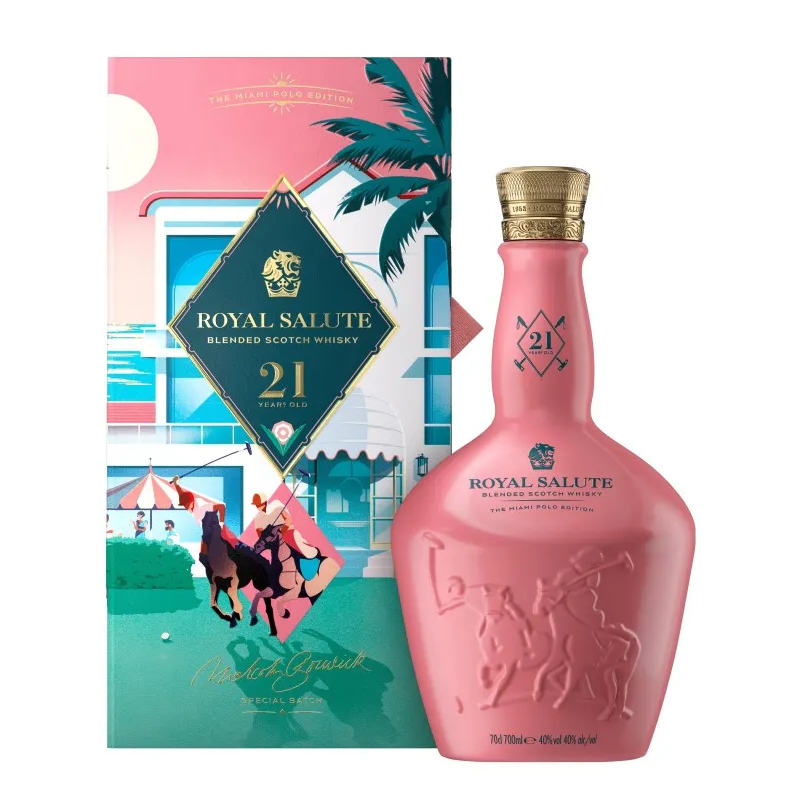 Chivas Regal 21 Years Royal Salute The Miami Polo Edition 70cl Chivas Regal 21 Years Royal Salute The Miami Polo Edition 70cl
