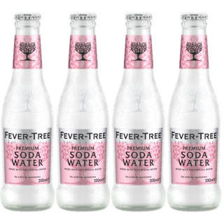 FEVER-TREE SODA WATER 4X20CL