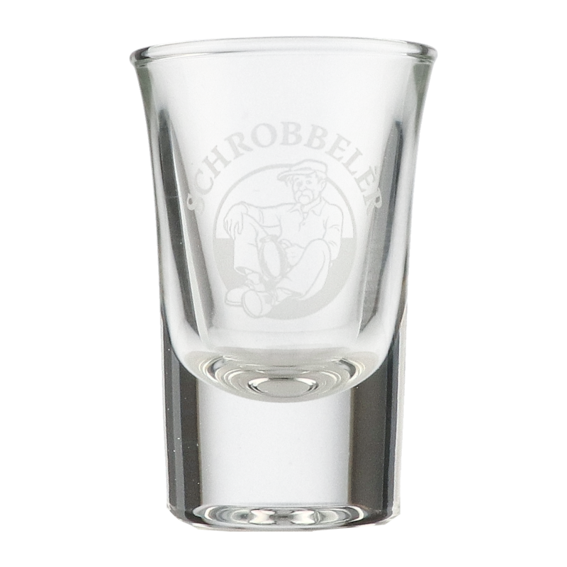 Schrobbler shotglaasje 3,5cl