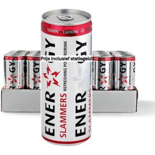 SLAMMERS ENERGY DRINK 24X25CL