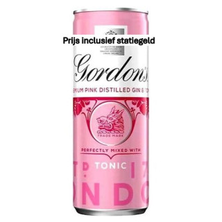 GORDON'S PINK GIN & TONIC...