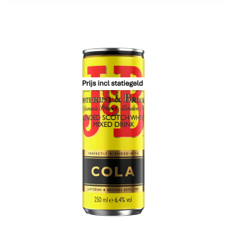 Justerini & Brooks Cola Blik 25cl