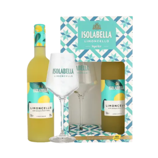 Isolabella Limoncello Giftset 70cl
