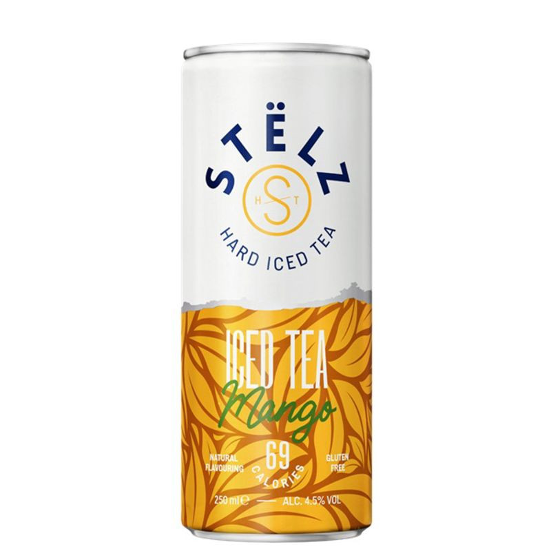 Stëlz Hard Iced Tea Mango Blik 12x25cl