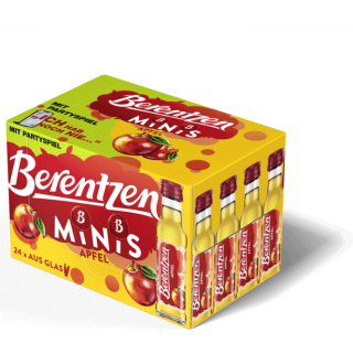 Berentzen Apfel Mini 24x2cl
